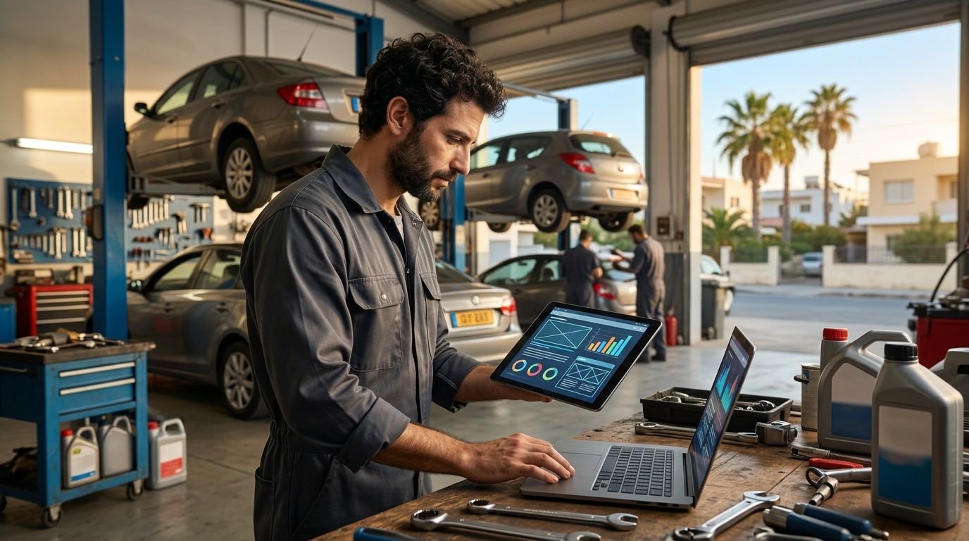 Best website platforms for auto repair shops in Cyprus 2026